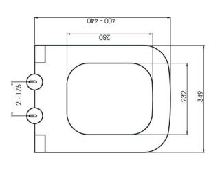 Крышка-сиденье Boheme 975-B soft-close чёрный матовый